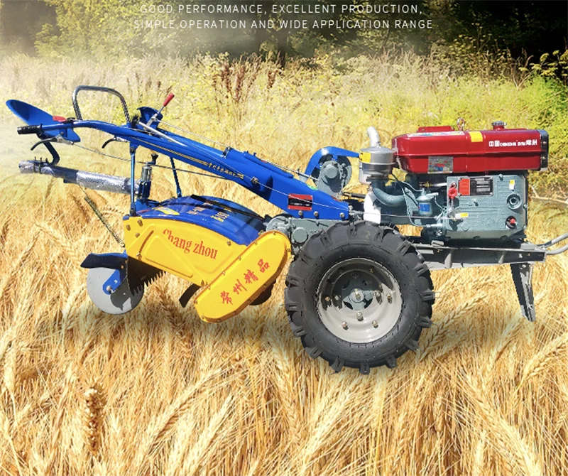 🚜 Trattore Agricolo a Piedi 22HP con Fresa Rotativa - Multifunzione per Agricoltura