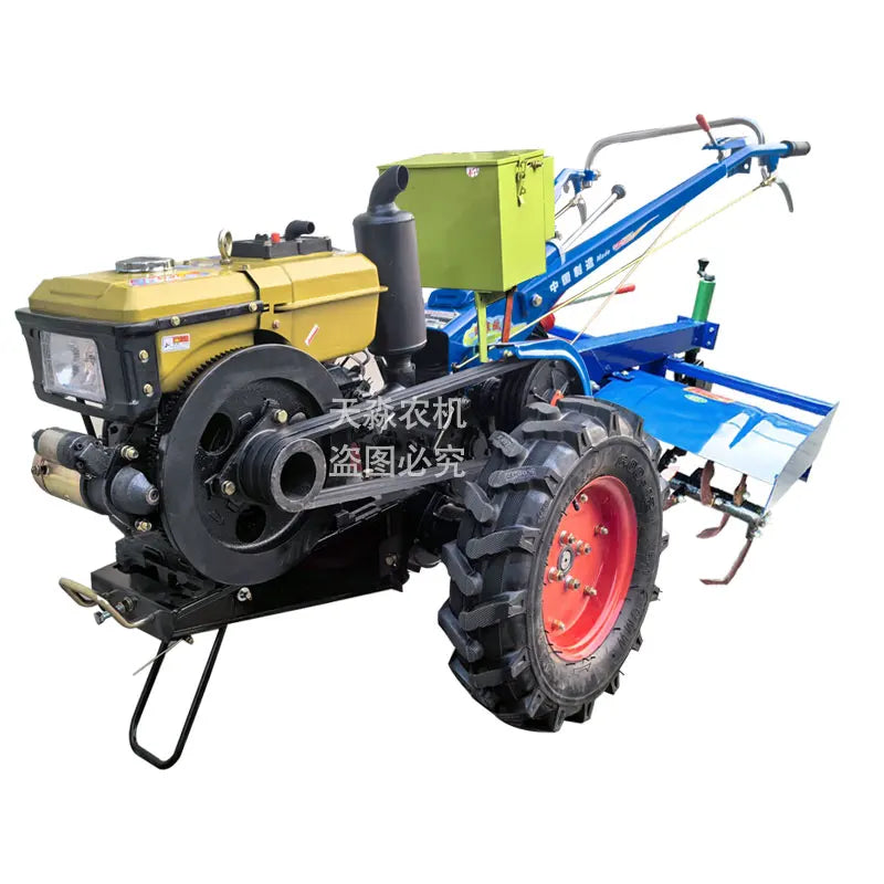 🚜 Trattore Manuale LMM - Fresa Rotativa e Macchina per Solchi Agricoli