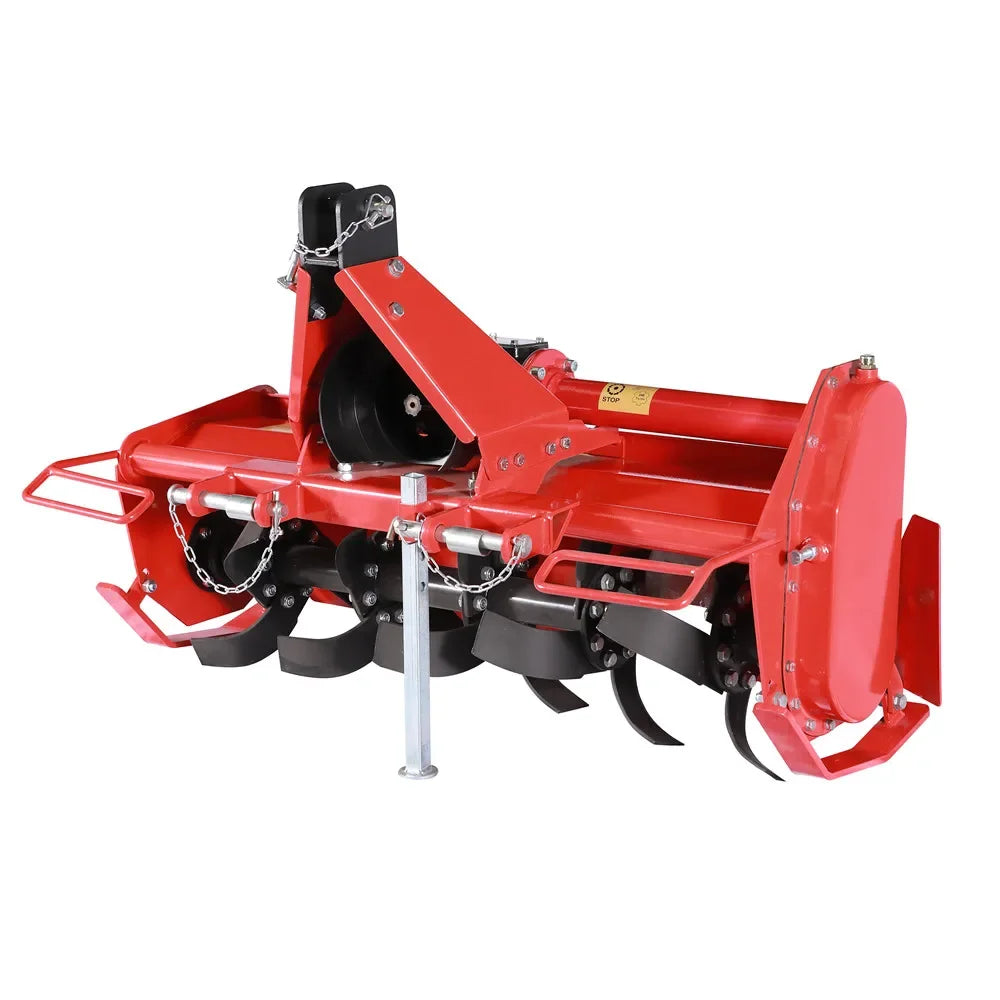 Agricultural Farm Tiller Rotary Cultivator 3 Point Tractor Rotovator Manufacture Multifunctional Provided Gearbox Front Bar 110