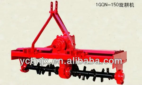 Model GQN 20-45 hp tractor farm rotavator rotary tiller with stone burier