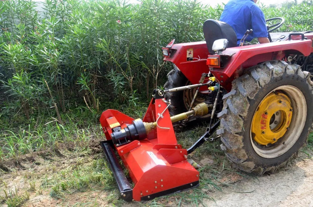 🚜 Trinciatrice Compatta 15-45HP con Attacco a 3 Punti – Tagliaerba PTO per Erba e Arbusti