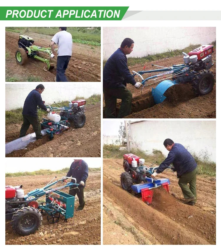 🚜 Trattore Agricolo Multiuso a Due Ruote - 15HP, 18HP, 20HP