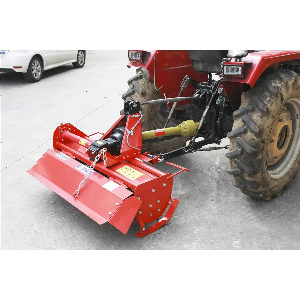 Agricultural Farm Tiller Rotary Cultivator 3 Point Tractor Rotovator Manufacture Multifunctional Provided Gearbox Front Bar 110