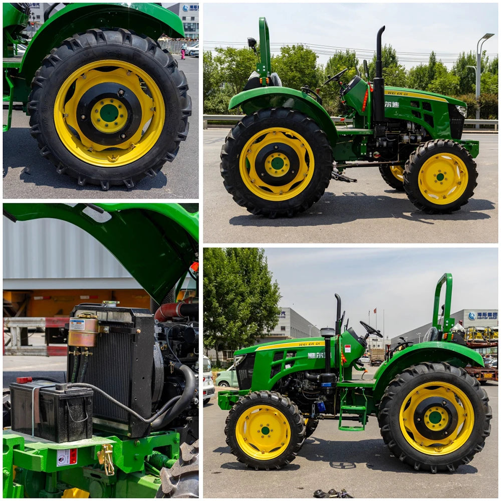 🚜 Trattore Agricolo 25HP con CE - Mini Bulldozer per Lavori Agricoli e Movimento Terra