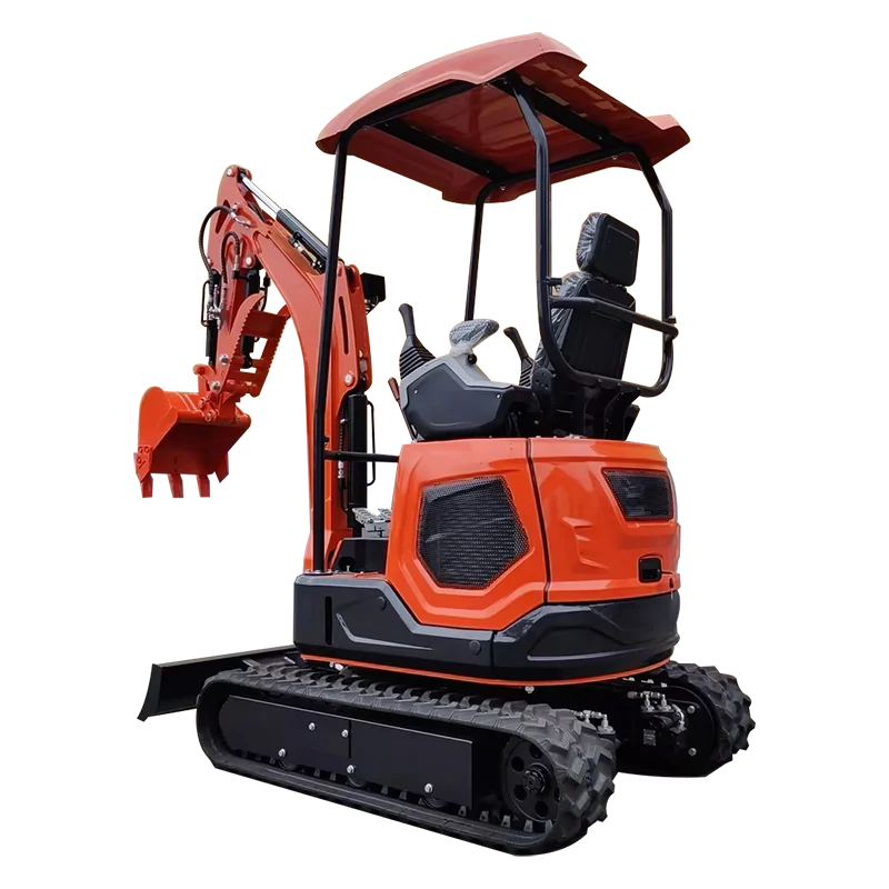 🚜Mini Escavatore Cingolato 1.8 Ton – Compatto, Potente ed Efficiente