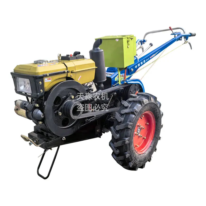 🚜 Trattore Manuale LMM - Fresa Rotativa e Macchina per Solchi Agricoli