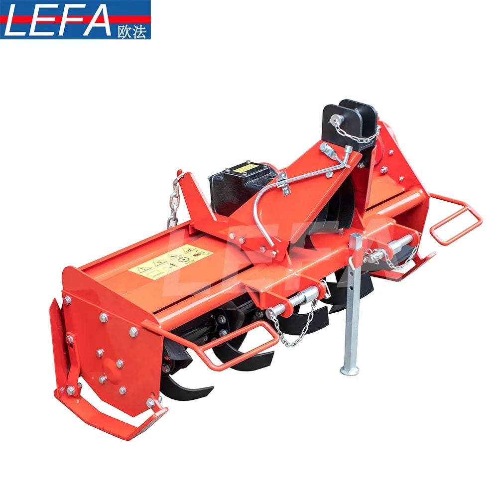 Agricultural Farm Tiller Rotary Cultivator 3 Point Tractor Rotovator Manufacture Multifunctional Provided Gearbox Front Bar 110