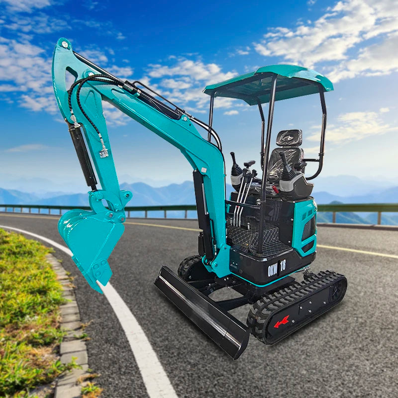 🚜 Mini Escavatore 1.8 Ton Diesel – Compatto, Potente e Affidabile!