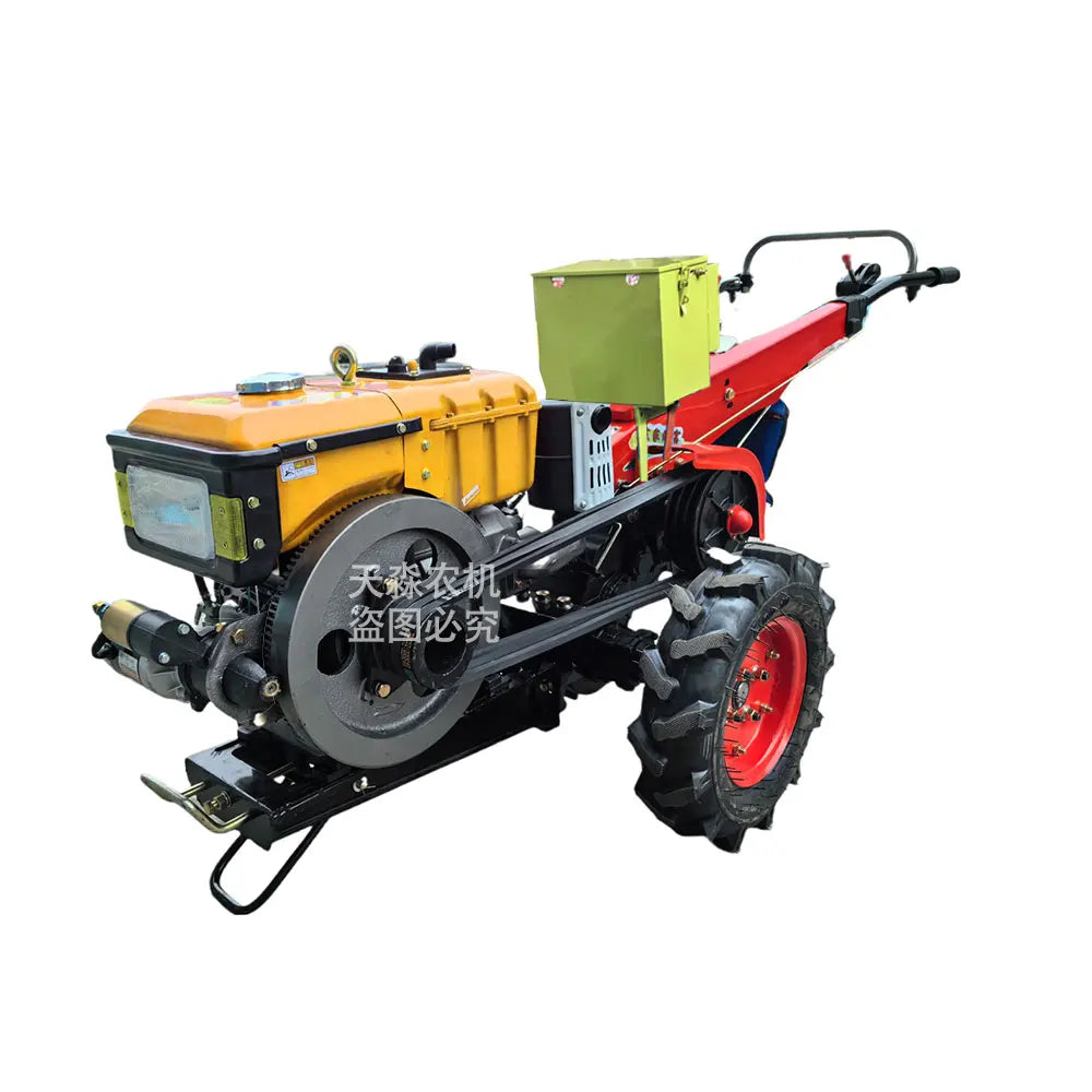 🚜 Trattore Manuale LMM - Fresa Rotativa e Macchina per Solchi Agricoli