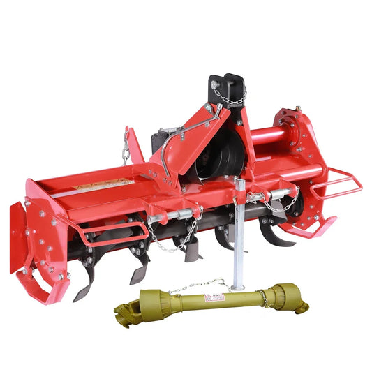 Agricultural Farm Tiller Rotary Cultivator 3 Point Tractor Rotovator Manufacture Multifunctional Provided Gearbox Front Bar 110