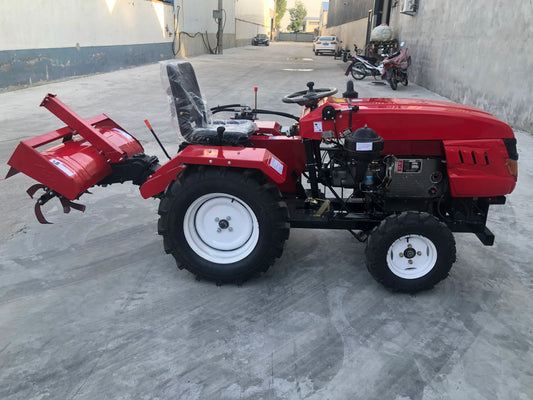 🚜 Trattore Agricolo 25HP con CE - Mini Bulldozer per Lavori Agricoli e Movimento Terra