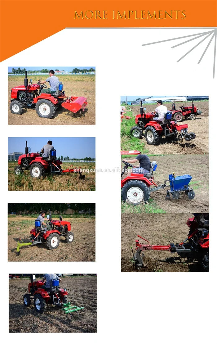 🚜 Nuovo Trattore Multifunzionale Mini/Small per Uso Agricolo – Miglior Prezzo Garantito! 🌾