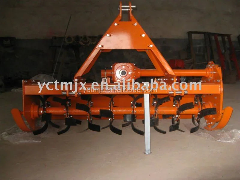 Model GQN 20-45 hp tractor farm rotavator rotary tiller with stone burier