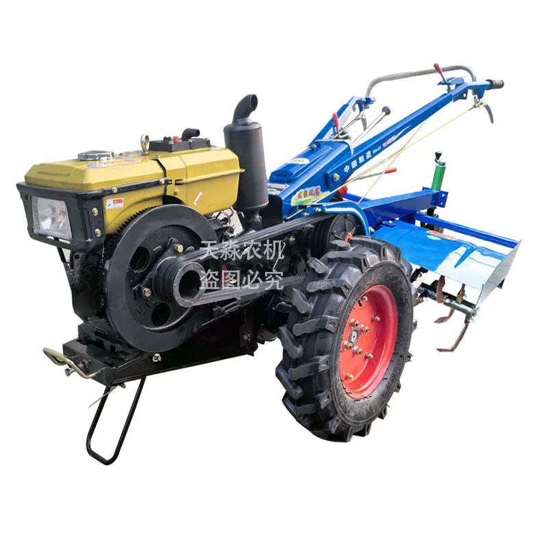 🚜 Trattore Manuale LMM - Fresa Rotativa e Macchina per Solchi Agricoli