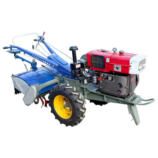 🚜 Trattore a Piedi 22HP Diesel - Motocoltivatore Agricolo Multifunzione