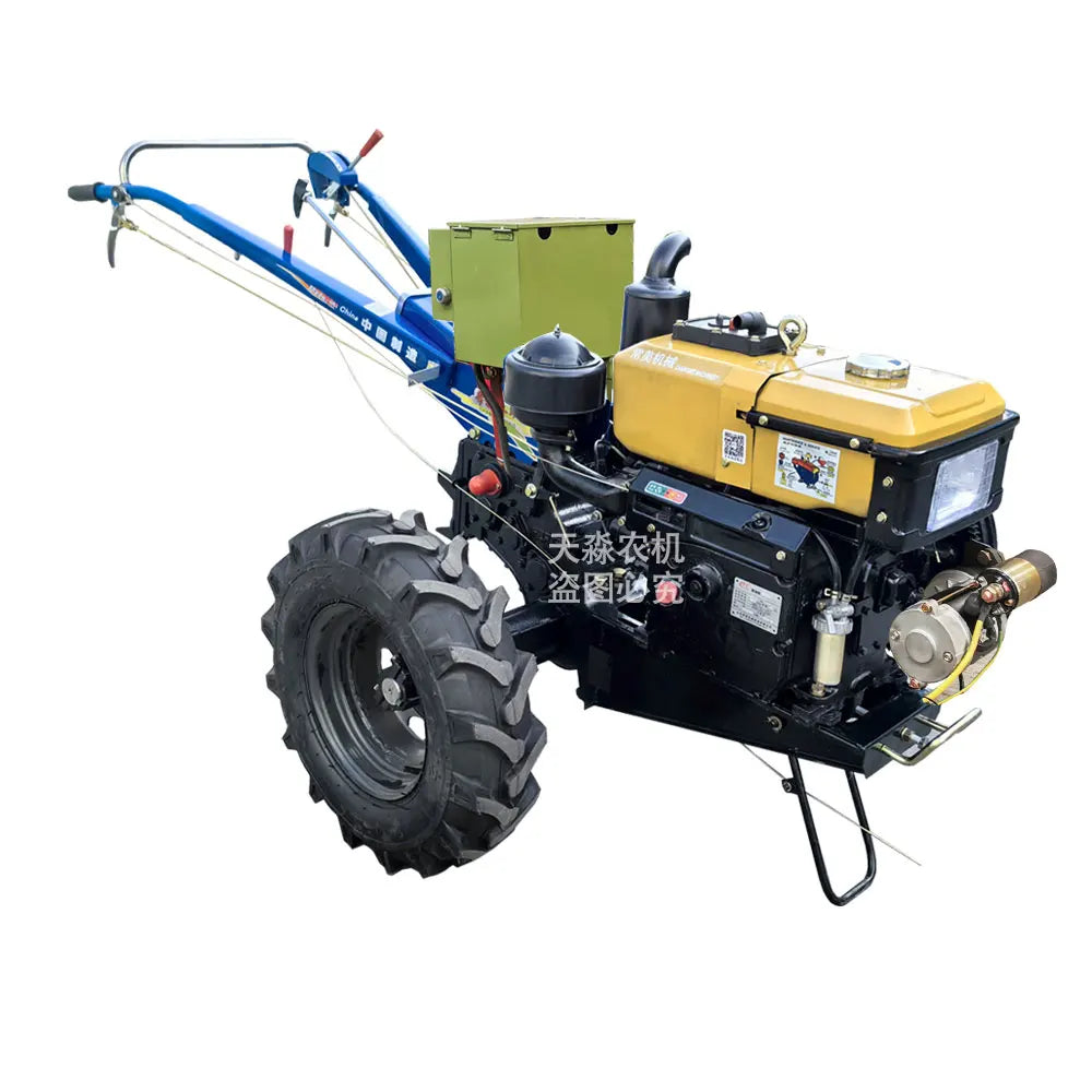 🚜 Trattore Manuale LMM - Fresa Rotativa e Macchina per Solchi Agricoli