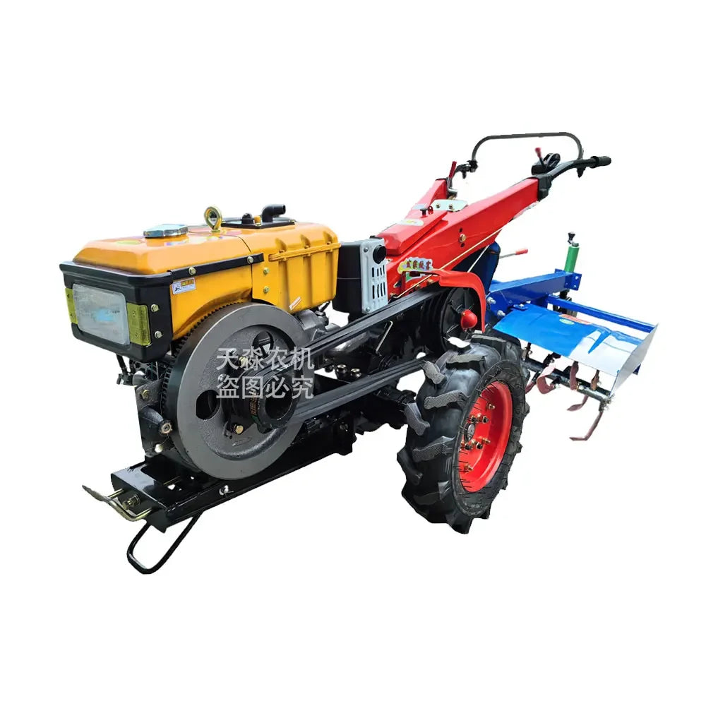 🚜 Trattore Manuale LMM - Fresa Rotativa e Macchina per Solchi Agricoli