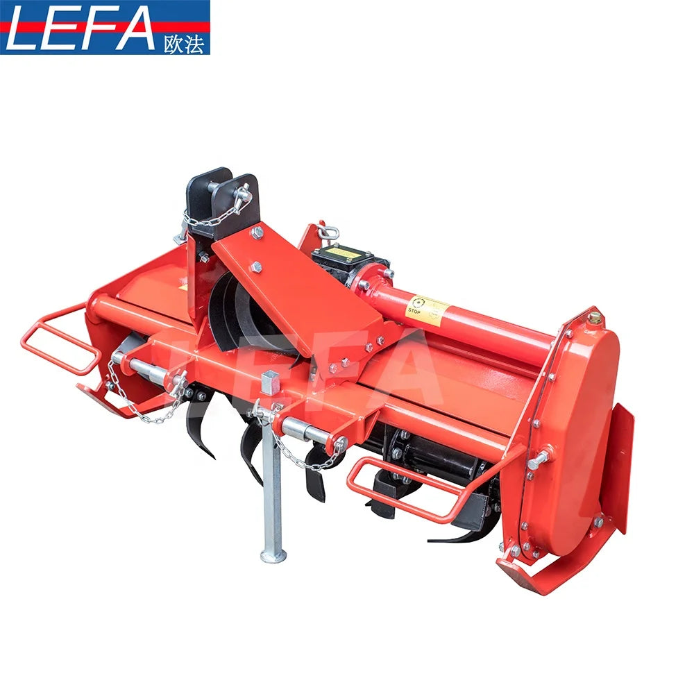 Agricultural Farm Tiller Rotary Cultivator 3 Point Tractor Rotovator Manufacture Multifunctional Provided Gearbox Front Bar 110