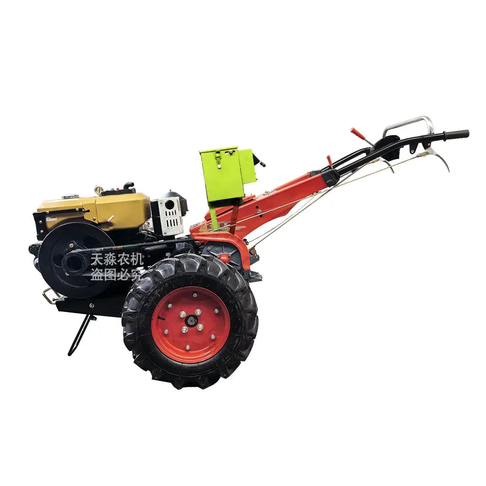 🚜 Trattore Manuale LMM - Fresa Rotativa e Macchina per Solchi Agricoli