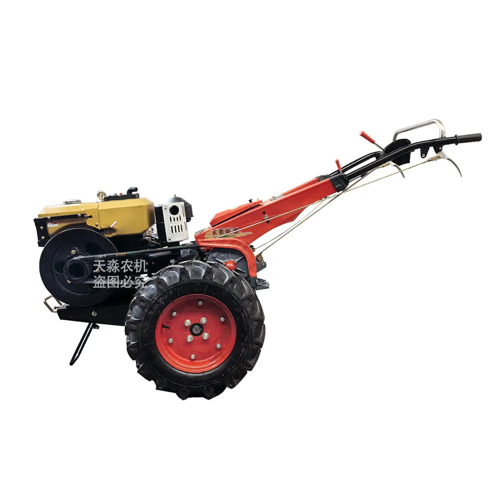 🚜 Trattore Manuale LMM - Fresa Rotativa e Macchina per Solchi Agricoli