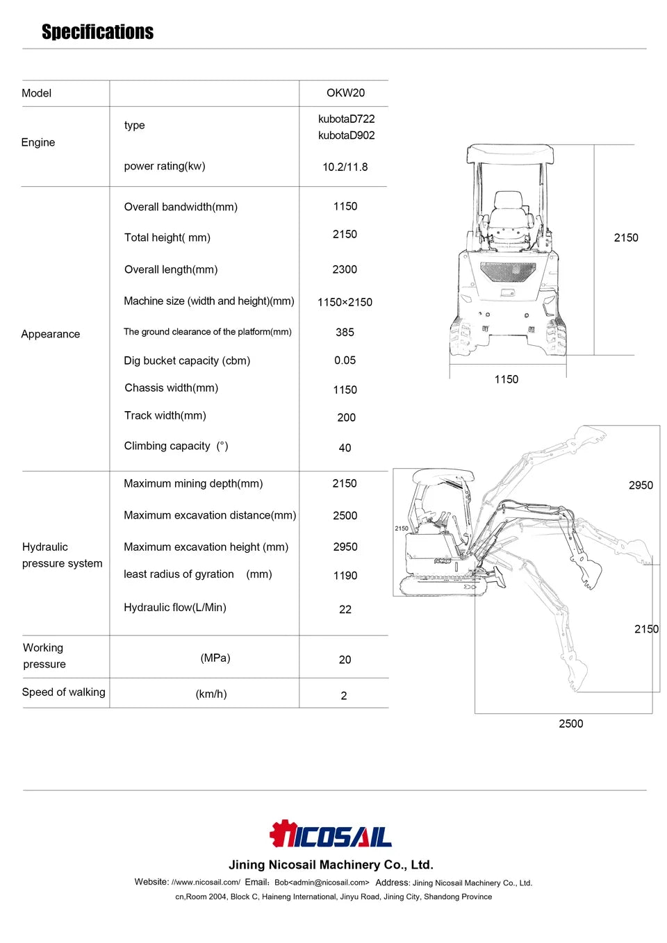 🚜Escavatore Compatto 1.8 Ton – Potenza e Efficienza con Motore Kubota