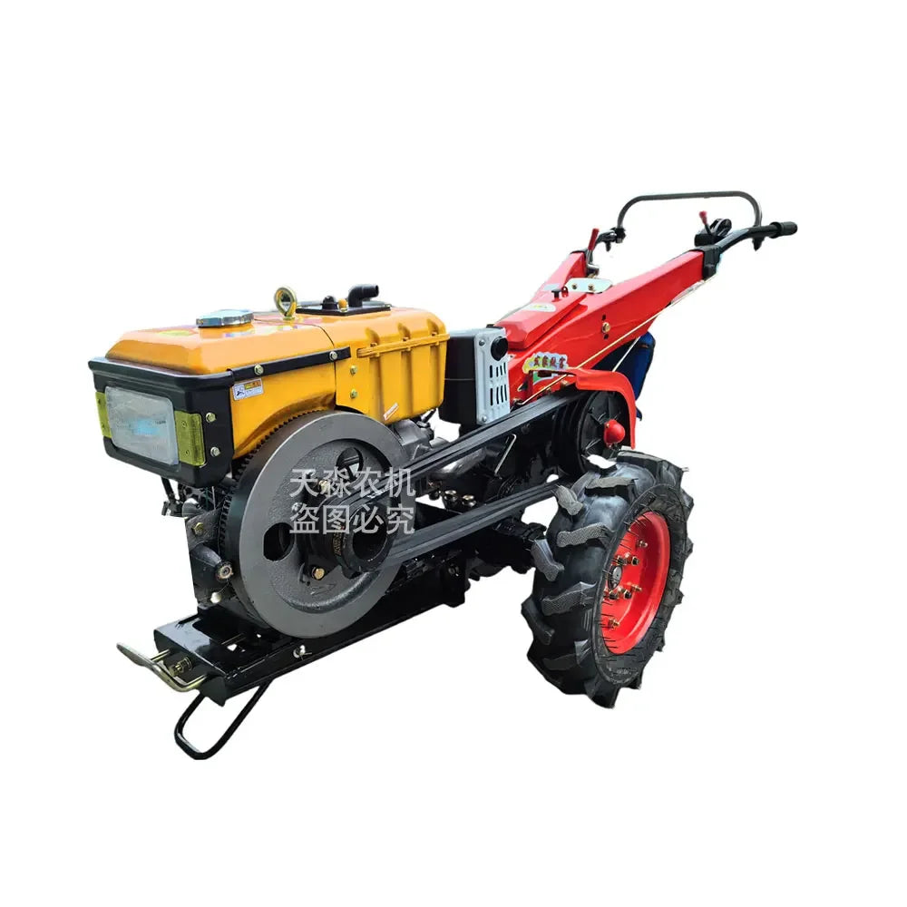 🚜 Trattore Manuale LMM - Fresa Rotativa e Macchina per Solchi Agricoli